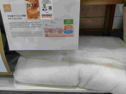 EKS Hygroscopic Heating Cotton Bonded Wadding Padding Down Like Fiber Wadding